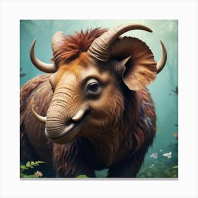 Mystical Forest Dweller Canvas Print