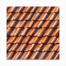 Tiled Roof 12 Canvas Print