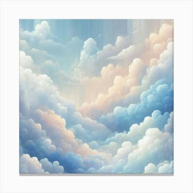 Clouds In The Sky 9 Canvas Print