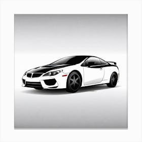 Sports Car 2 Canvas Print