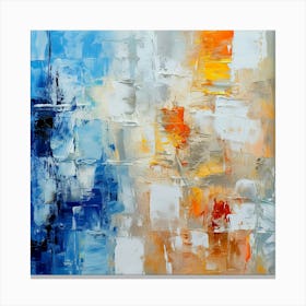 Abstract Painting,Abstract acrylic painting Canvas Print