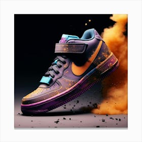 Nike Air Force 1 Mid Canvas Print