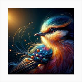 Colorful Bird 1 Canvas Print