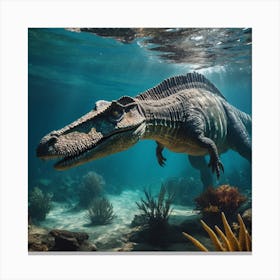 Rex Dive Canvas Print