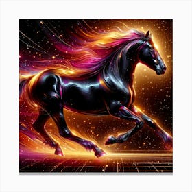 Creative Horse Beauty Illustration Nr 143 Canvas Print