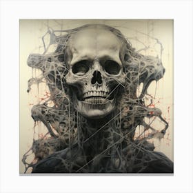'Skull' Canvas Print