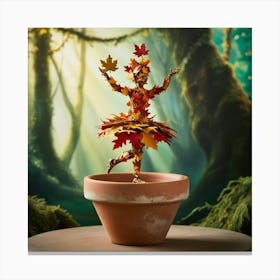 Dancing Plant 1 Canvas Print