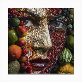 Eyes of love Canvas Print