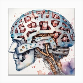 Brain 4 Canvas Print