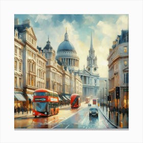 Streets Of London 5 Canvas Print