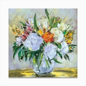 Bouquet Of Flowers 5 Canvas Print