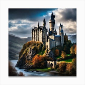 Hogwarts Castle 16 Canvas Print