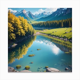 Breathtaking Scenery 1 Canvas Print