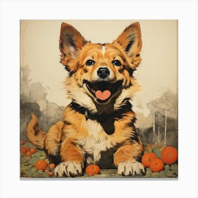 Corgi 1 Canvas Print