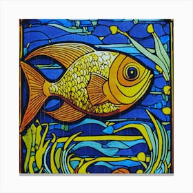 Fish In The Sea 1 Canvas Print