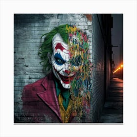 Joker 496 Canvas Print