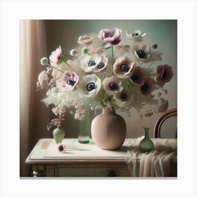 Anemones Canvas Print