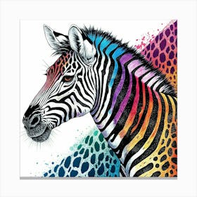 Zebra crossing Canvas Print