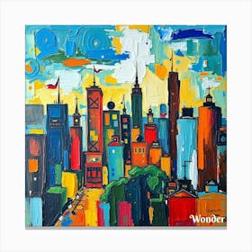 Chicago Skyline Canvas Print