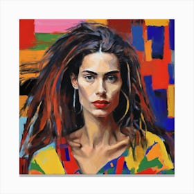 Portrait Of A Woman 99 Canvas Print