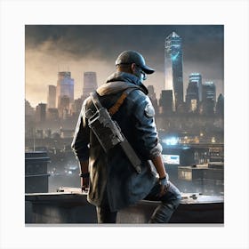 Watch Dogs 5 Canvas Print