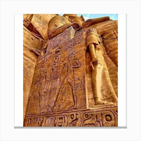 Egyptian Relief 6 Canvas Print