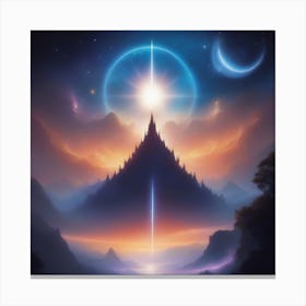 Starry Sky Canvas Print