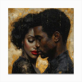 Echantedeasel 93450 African American Black Love Stylize 995 Eb49c157 Ccd1 4535 A166 6fda64bfa2b5 Canvas Print