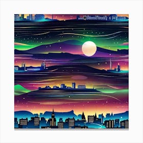 Scotland Cityscape Canvas Print