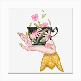 Herbal tea Canvas Print