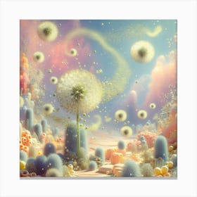 Dandelion Canvas Print