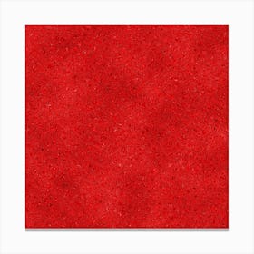 Red Glitter Canvas Print