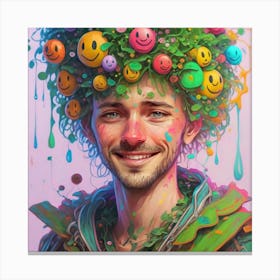 Male Gardener Canvas Print