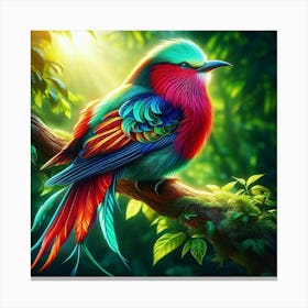 Colorful Bird 1 Canvas Print