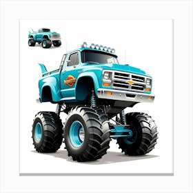 Monster Truck 1 Canvas Print