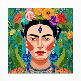 Frida Kahlo 27 Canvas Print