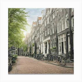 Amsterdam - Amsterdam Stock Videos & Royalty-Free Footage 3 Canvas Print