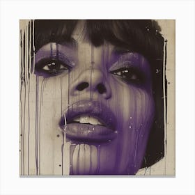 'Purple Rain' Canvas Print