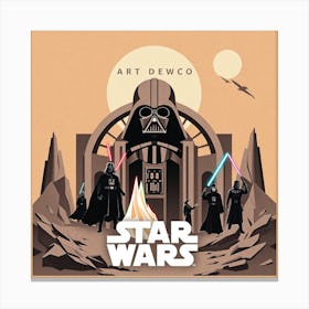 Star Wars 48 Canvas Print