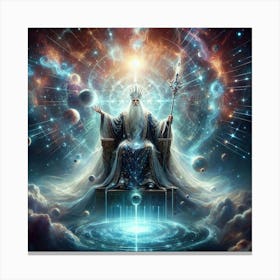 King Of The Universe Canvas Print