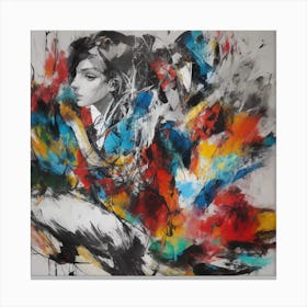 Abstract Painting 8 Canvas Print