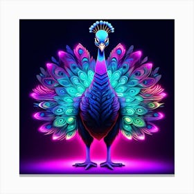 Peacock Canvas Print