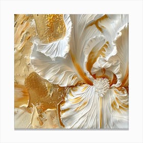 White Iris Canvas Print