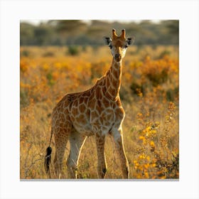 Giraffe 106 Canvas Print