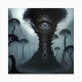 Eye Of The Forest 2 Canvas Print
