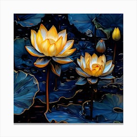 Lotus Flower 22 Canvas Print