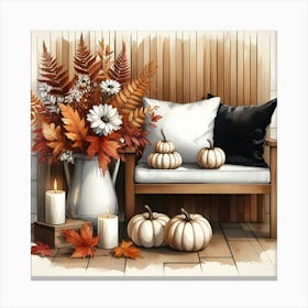 Autumn Decor Canvas Print