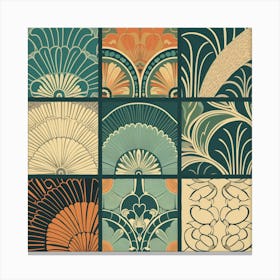 Deco Pattern Canvas Print