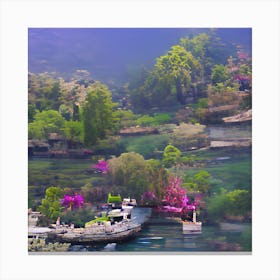 Asian Landscape Canvas Print