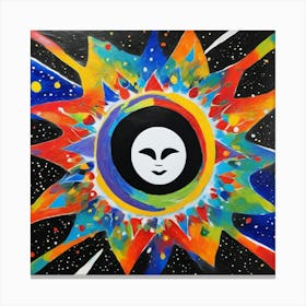 Universal Smiling Canvas Print